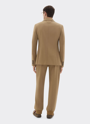 Ferrari 科技棉质西装外套 Khaki Green 50792f