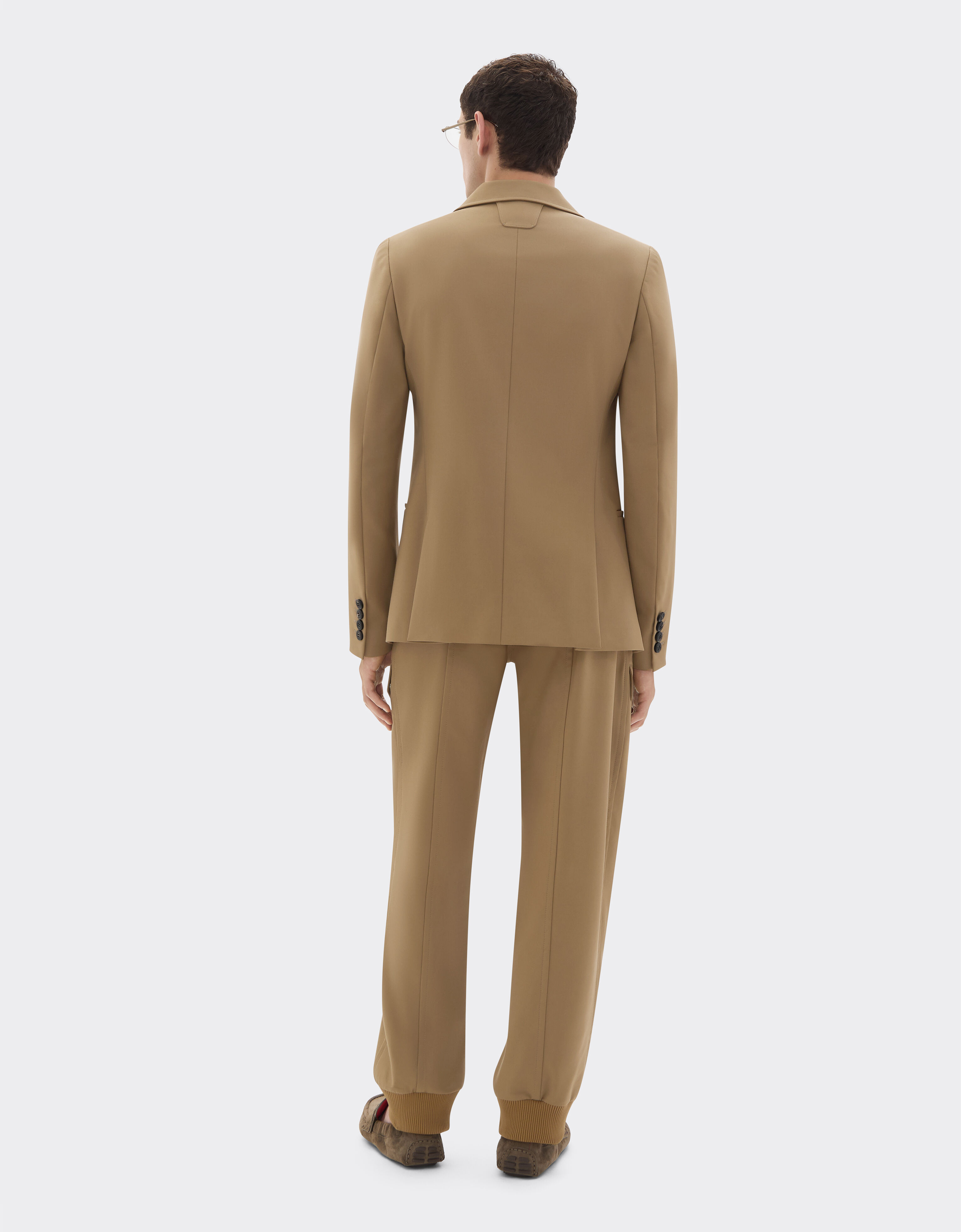 Ferrari 科技棉质西装外套 Khaki Green 50792f