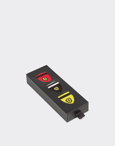  Terry cloth sock set with Ferrari Scudetto Rosso SAUSO0001JCO0026f