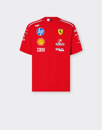 Ferrari Ferrari Replica T-Shirt for the 2026 Monza Grand Prix Rosso LJ0TH1145EXT0001f