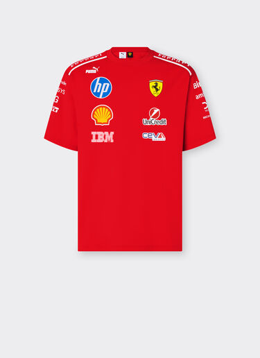 Ferrari Ferrari Replica T-Shirt for the 2026 Monza Grand Prix Rosso LJ0TH1145EXT0001f