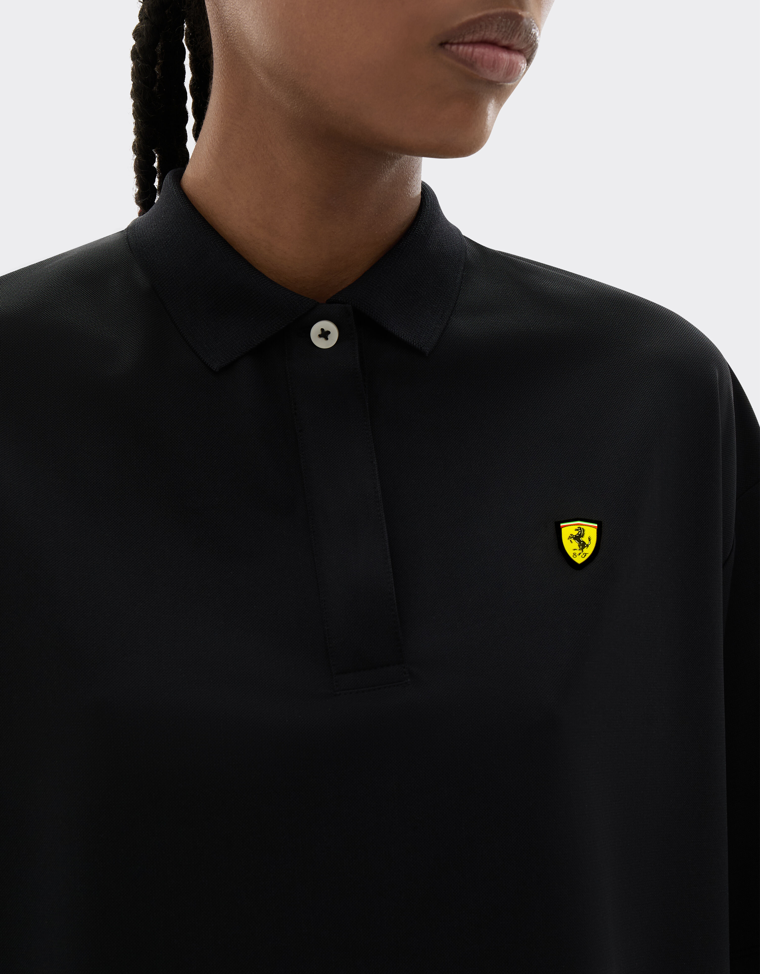  Polo shirt with Scuderia Ferrari graphic Nero SJWPO0043JCO0024f