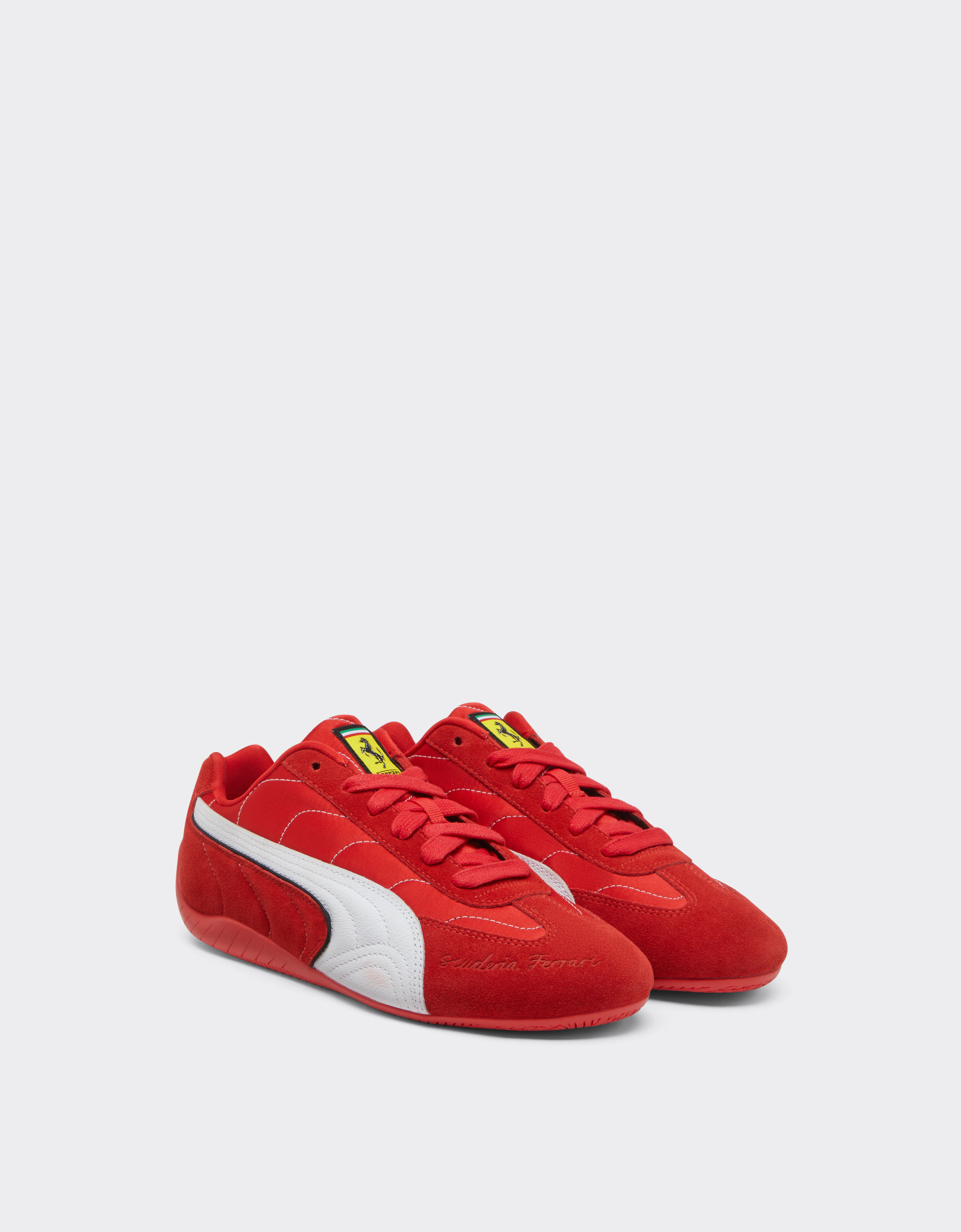 Ferrari Puma 为法拉利HP车队2025年蒙扎大奖赛打造的限量版 Rosso Corsa 红色运动鞋 Red LA0BMf