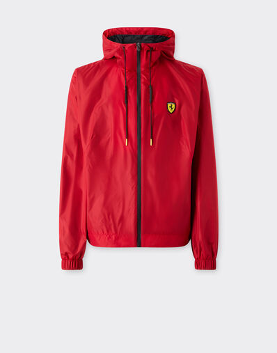  Nylon windbreaker with Ferrari Scudetto Rosso SWMOU0004WNY0003f