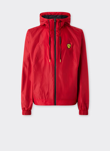  Nylon windbreaker with Ferrari Scudetto Rosso SWMOU0004WNY0003f