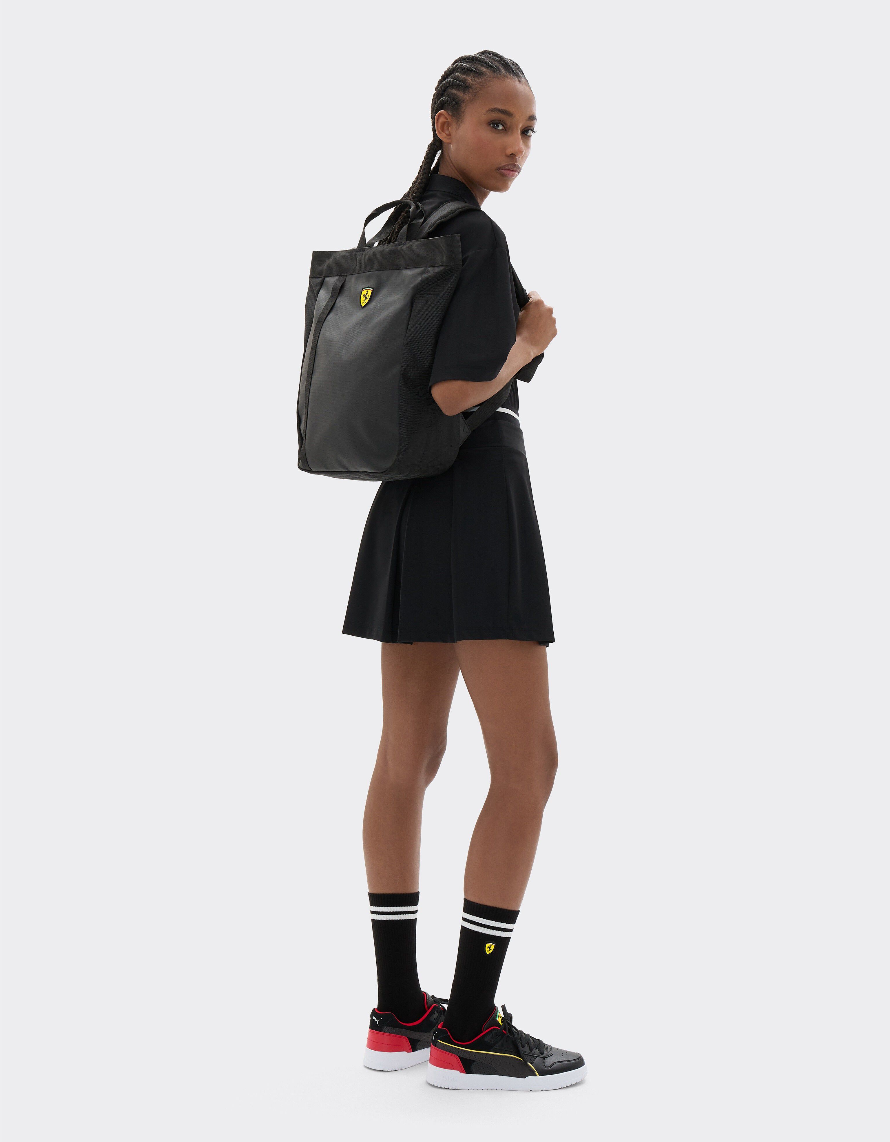 Tote backpack with Ferrari Scudetto Tote backpack with Ferrari Scudetto Nero SBNBP0016HMM0032f