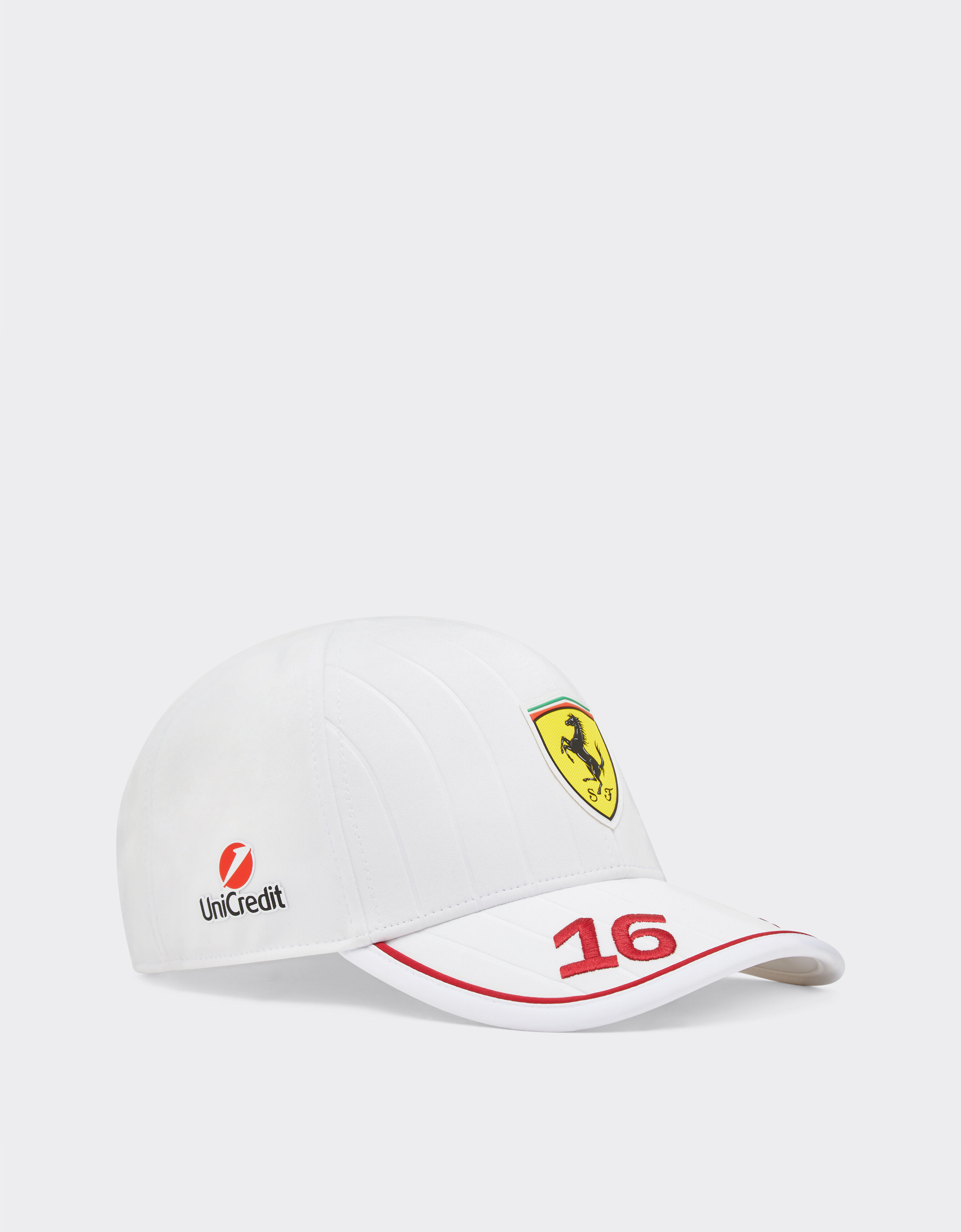 Ferrari Puma 与 Scuderia Ferrari HP 合作款迈阿密特别版 Leclerc 棒球帽 光学白 LA048f