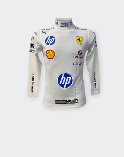 Ferrari Leclerc Ferrari replica racing undersuit for the 2026 Monza Grand Prix Rosso LJ0TH1091EXT0001f
