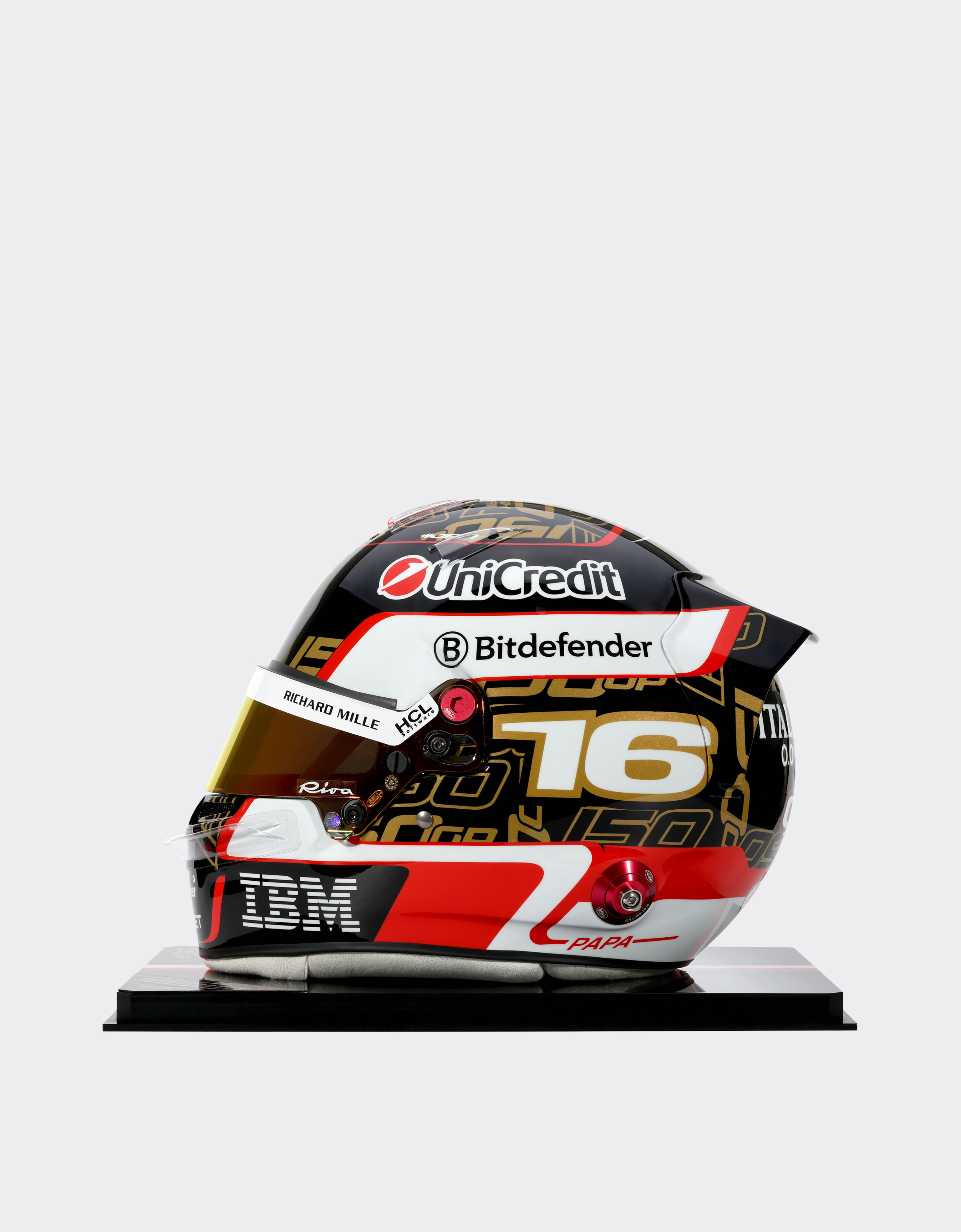 Leclerc Helmet Abu Dhabi Special Edition 2025 1:1 Scale Ferrari Leclerc Helmet Abu Dhabi Special Edition 2025 1:1 Scale Multicolour LA0GMf