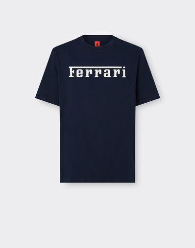 Ferrari 法拉利徽标棉质 T 恤 #N/D 22056f