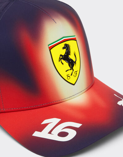 Ferrari Leclerc Replica Puma baseball cap for Scuderia Ferrari HP China 2026 Rosso LA0GNf