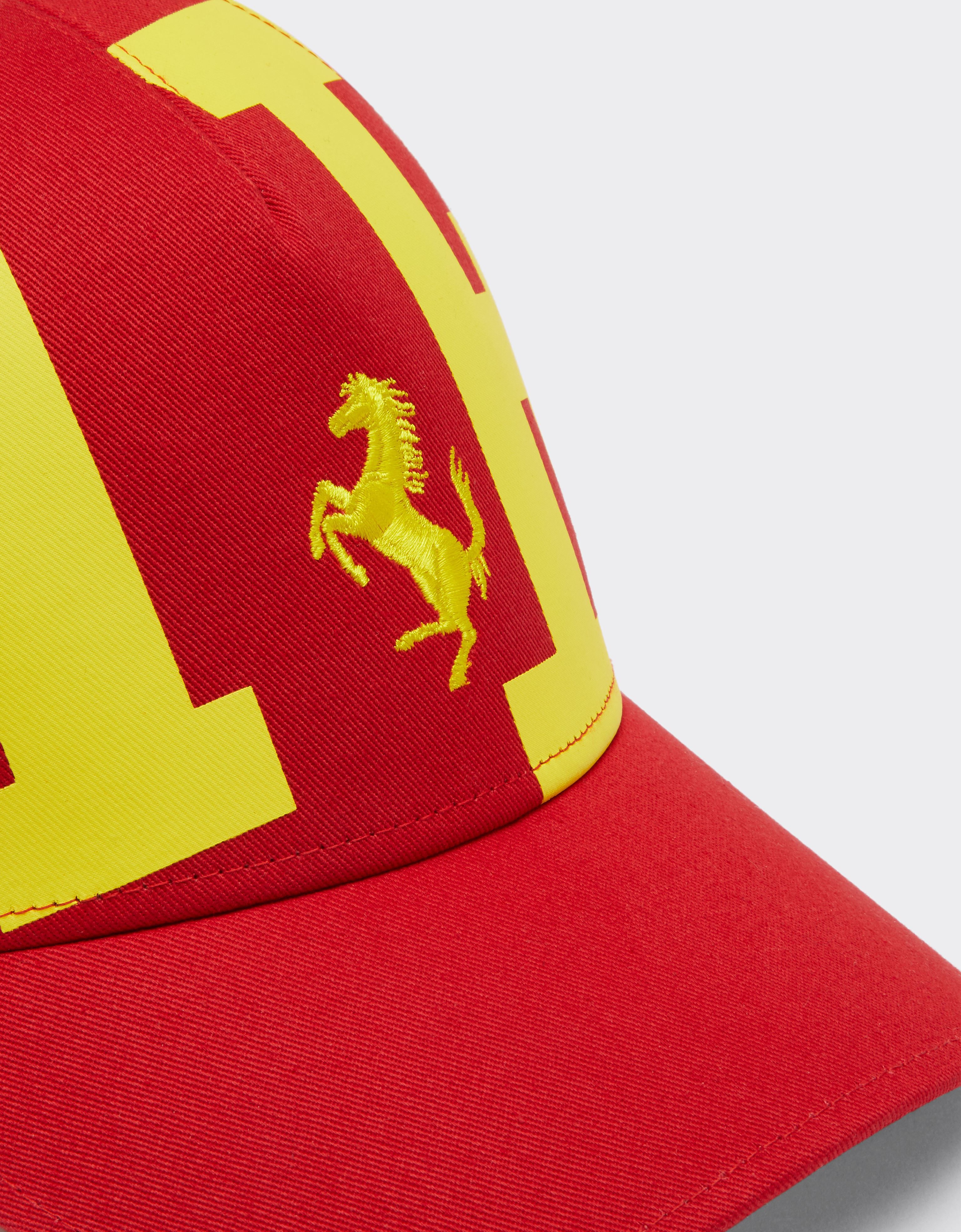 Ferrari Children’s cap with Ferrari logo Rosso Corsa 红色 47096fK