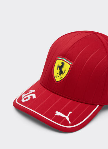 Ferrari Puma 与 Scuderia Ferrari HP 合作款2025 Leclerc 棒球帽 樱桃色 LA00Wf
