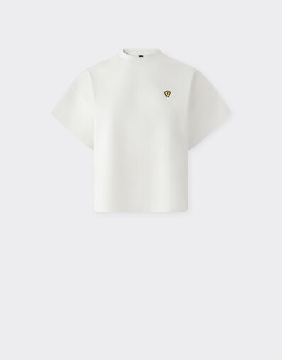 T-shirt with Scuderia Ferrari graphic Avorio SJWTH0084JCO0024f