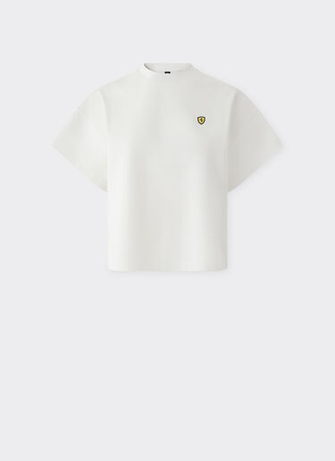  T-shirt with Scuderia Ferrari graphic Avorio SJWTH0084JCO0024f