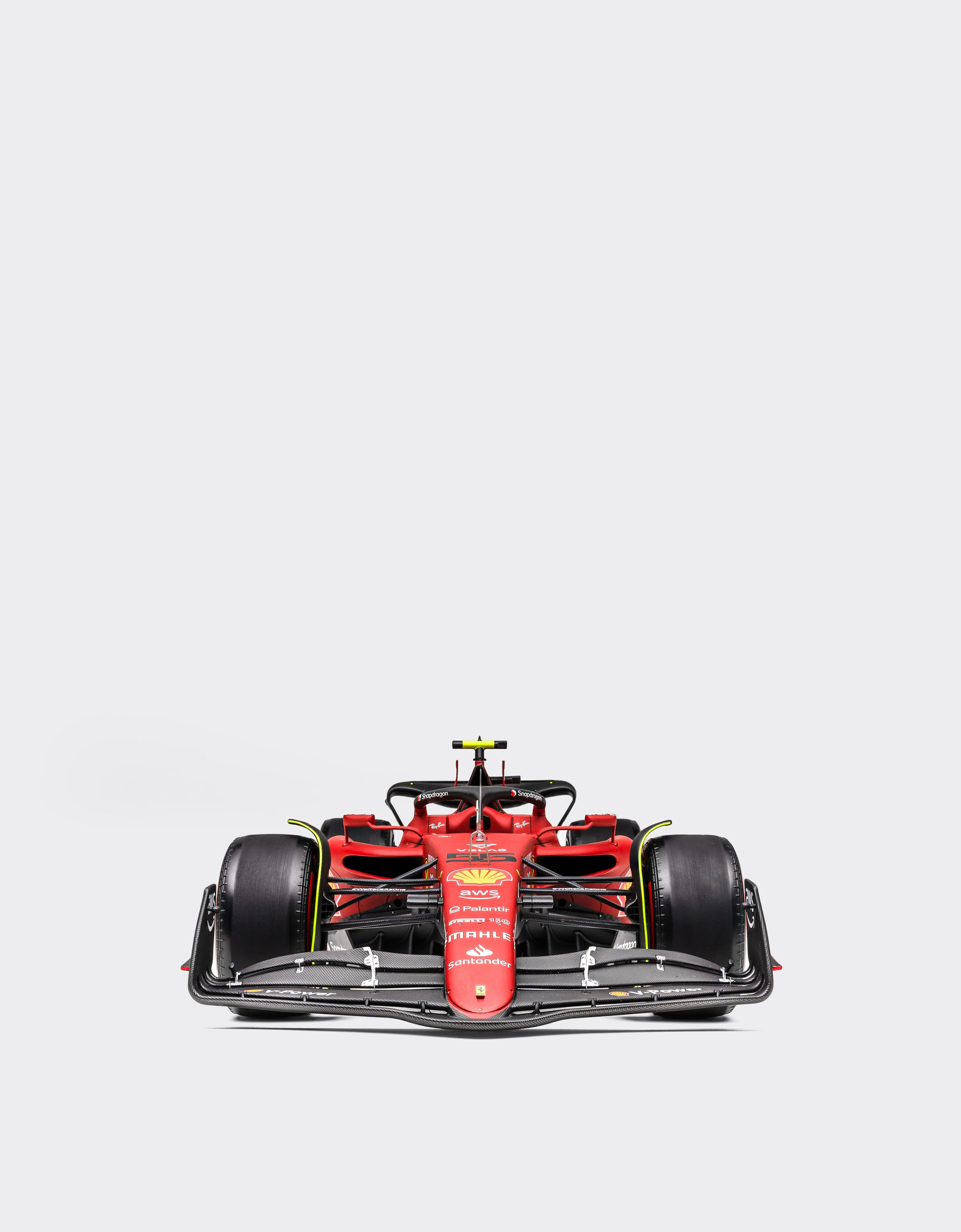 Ferrari 1:8 Carlos Sainz 法拉利 F1-75 模型车 红色 F0666f