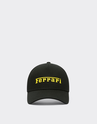 Ferrari 涂层徽标棒球帽 黑色 20403f