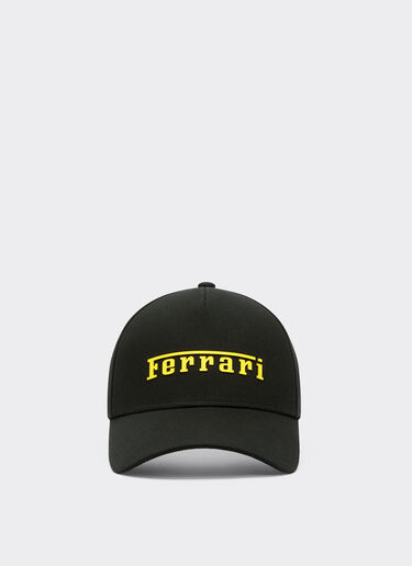 Ferrari 涂层徽标棒球帽 黑色 20403f