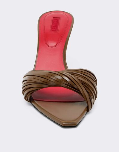 Ferrari 皮革镂刻流苏穆勒鞋 Caffè CSWML0004XL00007f