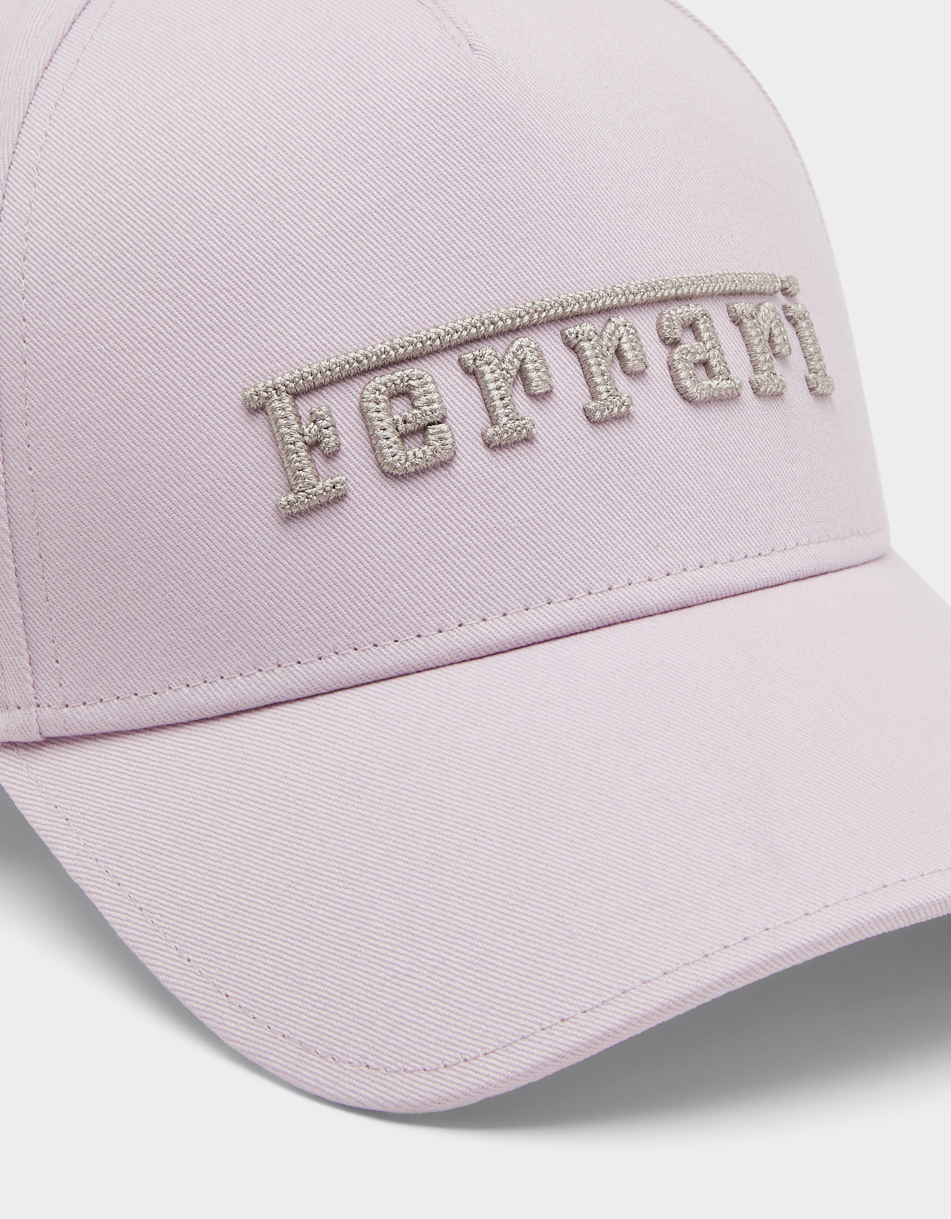 Ferrari Baseball cap with embroidered Ferrari logo Wisteria 22825f