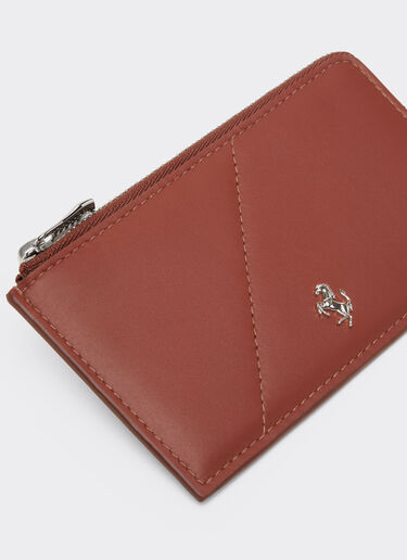 Ferrari Smooth leather zip wallet Hide 50413f