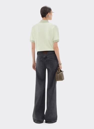 棉质双面布 Polo 衫 Ferrari 棉质双面布 Polo 衫 Granite Green 50140f