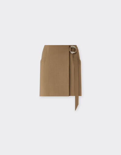 Ferrari 科技棉质半裙 Khaki Green 50064f