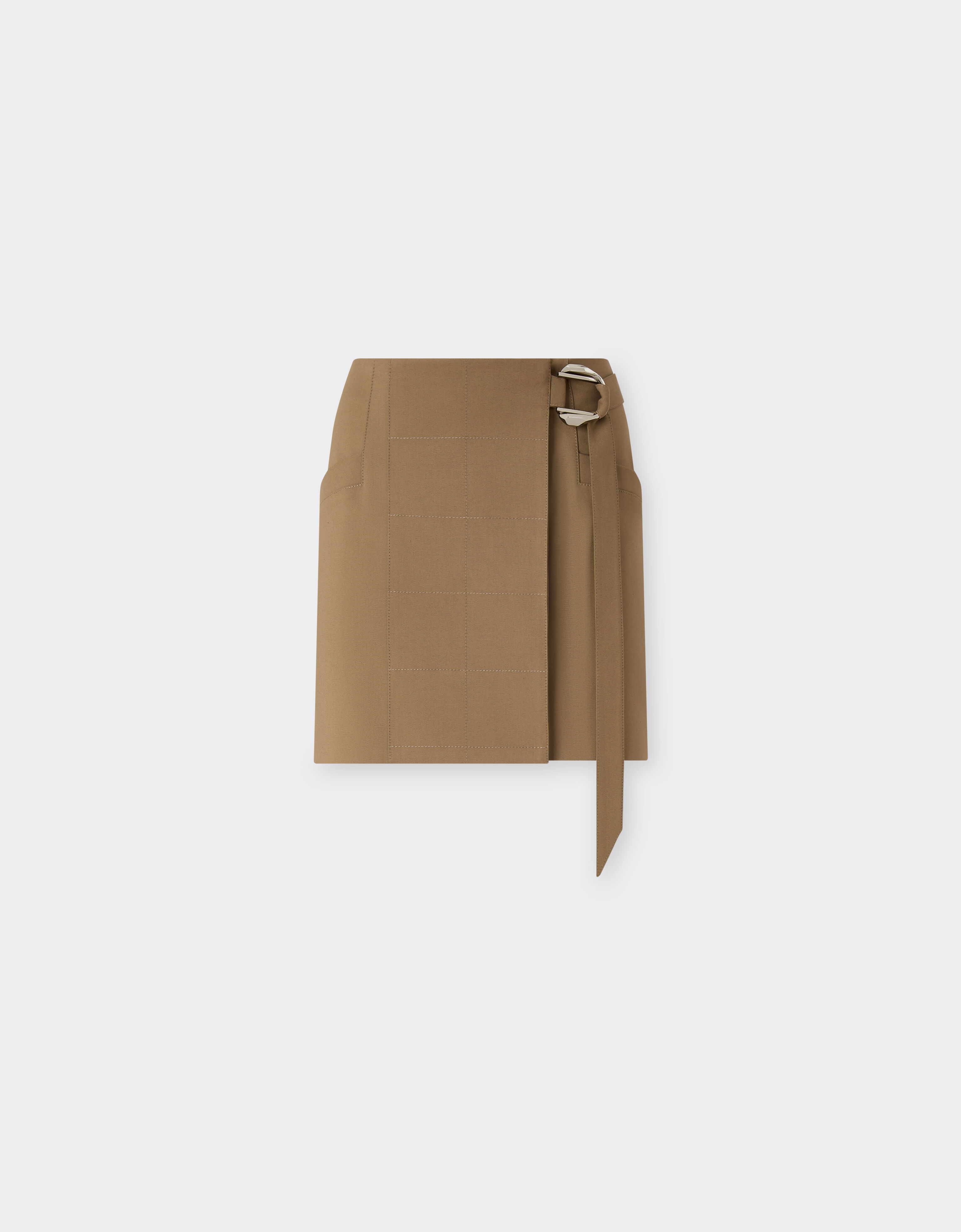 Ferrari 科技棉质半裙 Khaki Green 50064f