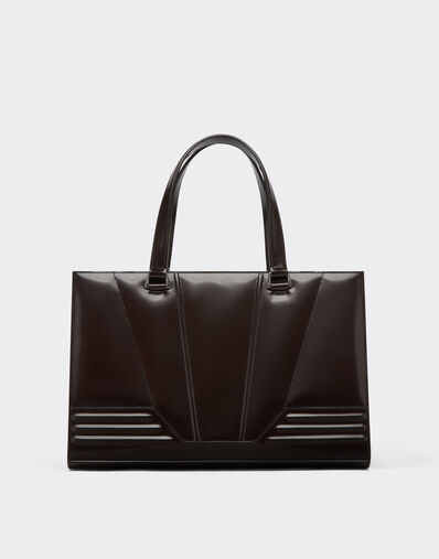 Ferrari Ferrari GT brushed leather tote bag Dark Brown 21366f