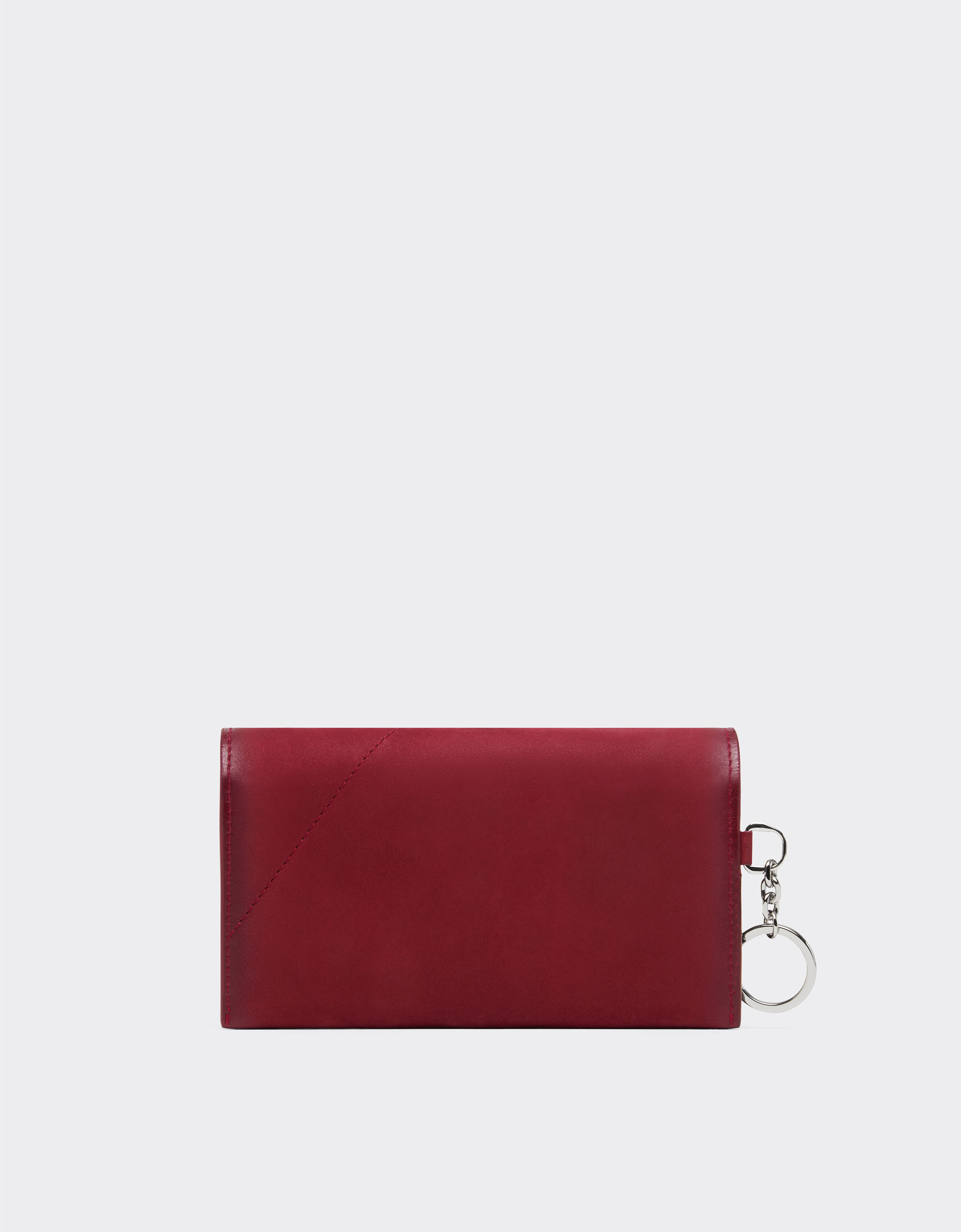 Nubuck eyeglass case Ferrari Nubuck eyeglass case Maison Red 50523f