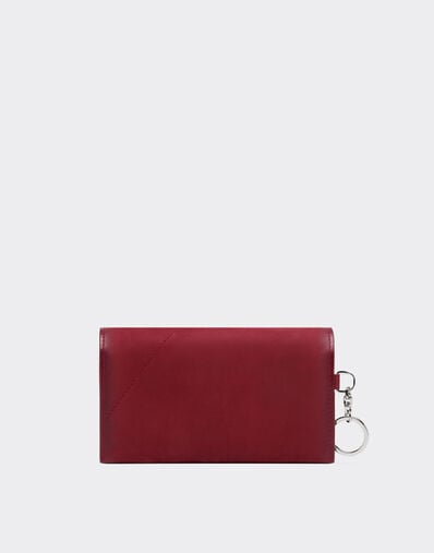 Ferrari Nubuck eyeglass case Maison Red 50523f