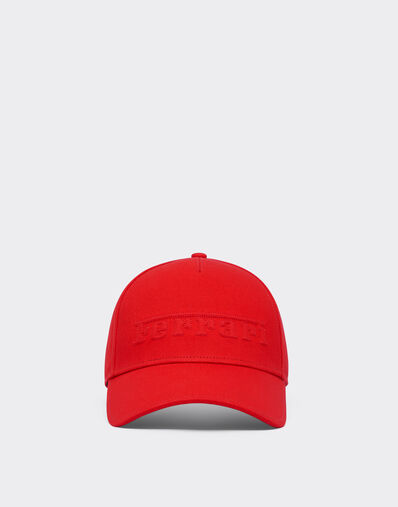 Ferrari Cotton baseball cap with Ferrari logo embroidery Navy 21342f