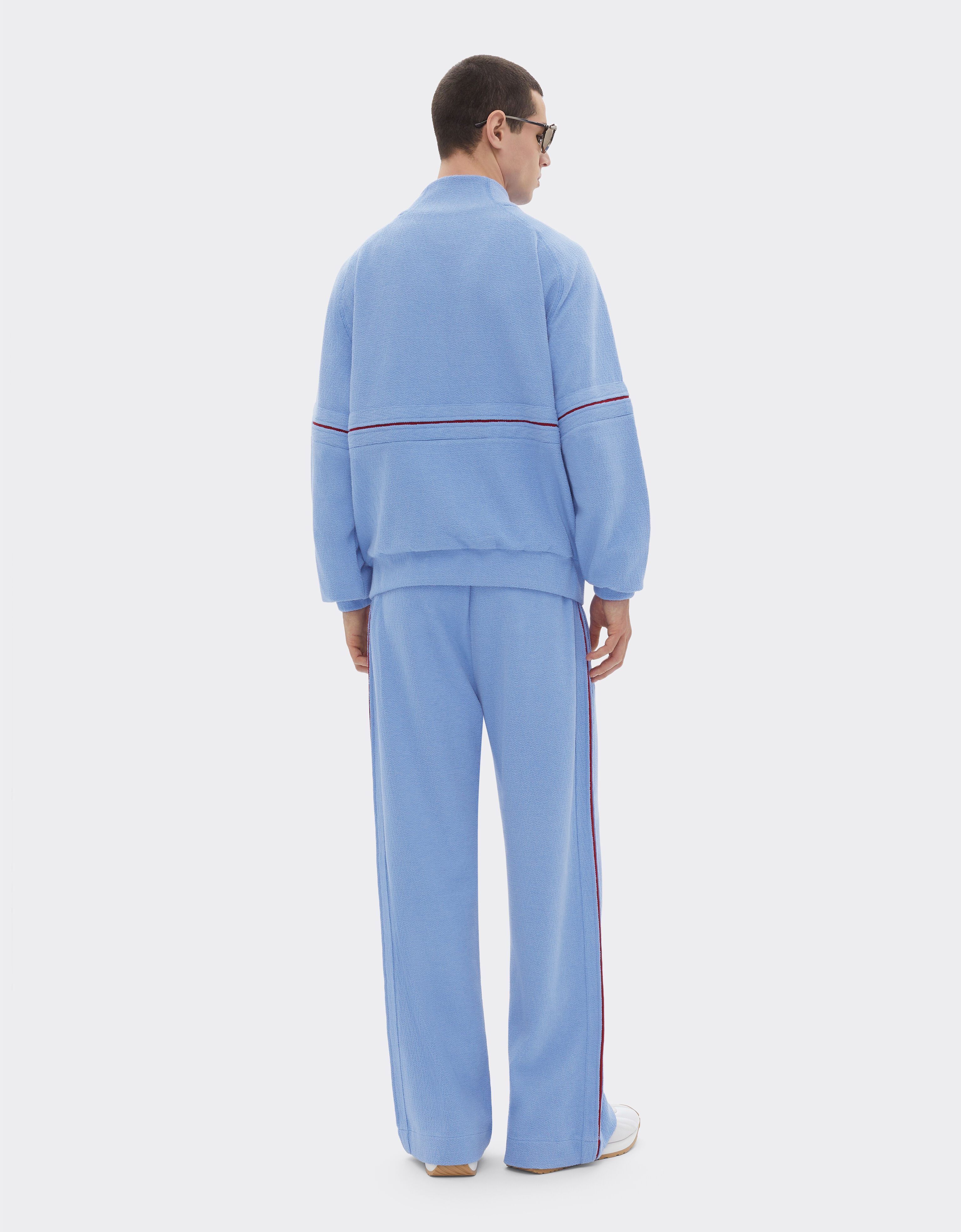 Ferrari 日本抓绒全拉链卫衣 Oxford Blue 51017f