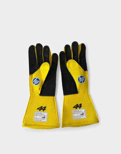 Ferrari Hamilton Replica Racing Gloves GP Silverstone 2026 Yellow LA0GL1084EXT0001f