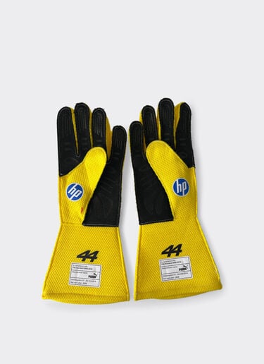 Ferrari Hamilton Replica Racing Gloves GP Silverstone 2026 Yellow LA0GL1084EXT0001f
