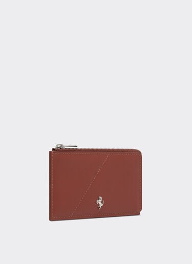 Ferrari Smooth leather zip wallet Hide 50413f