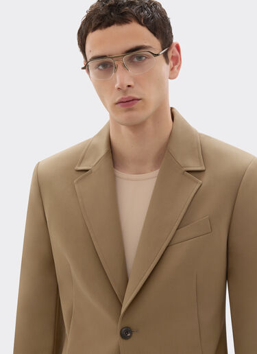 Ferrari 科技棉质西装外套 Khaki Green 50792f