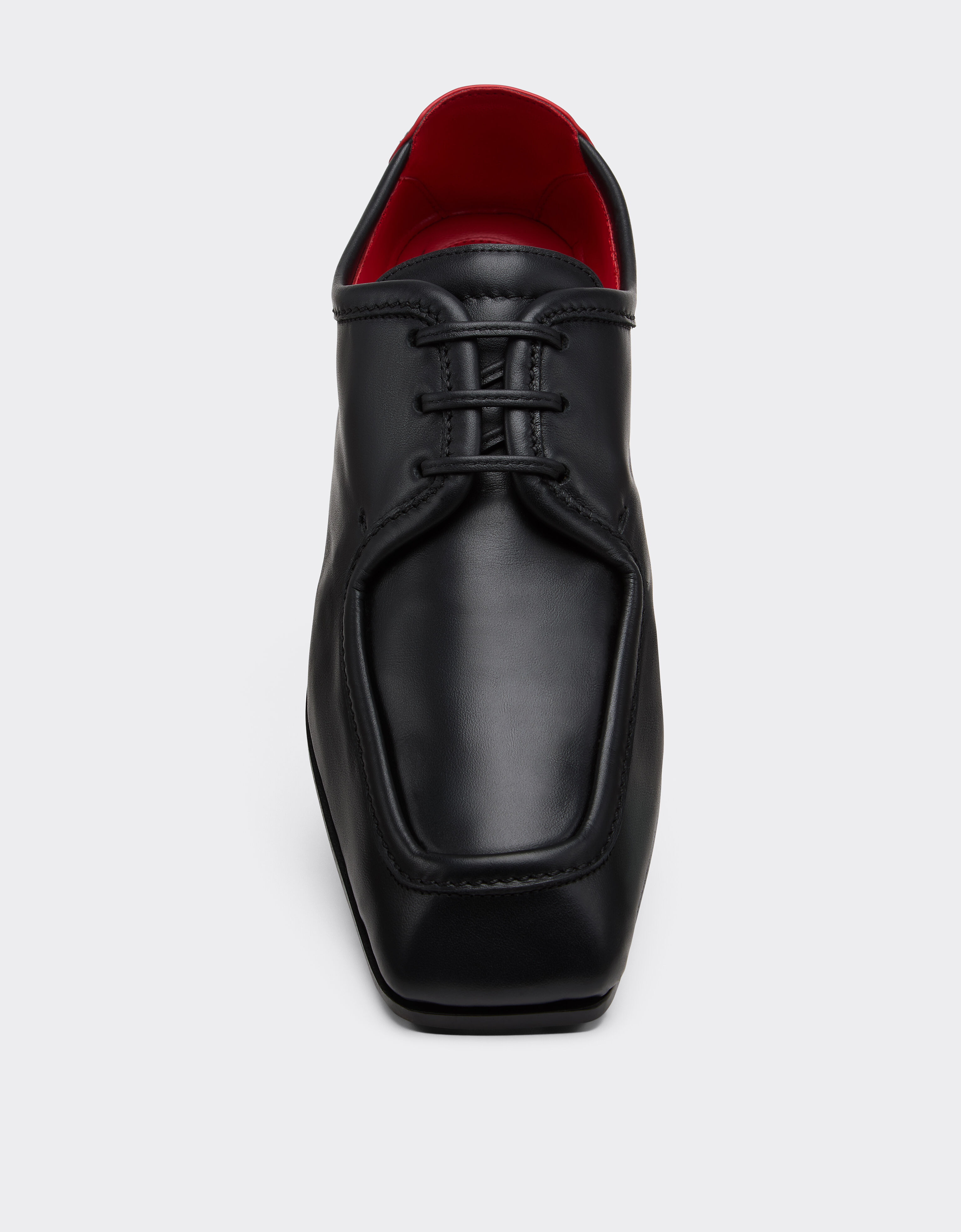 Ferrari Leather derby shoe Black 22741f