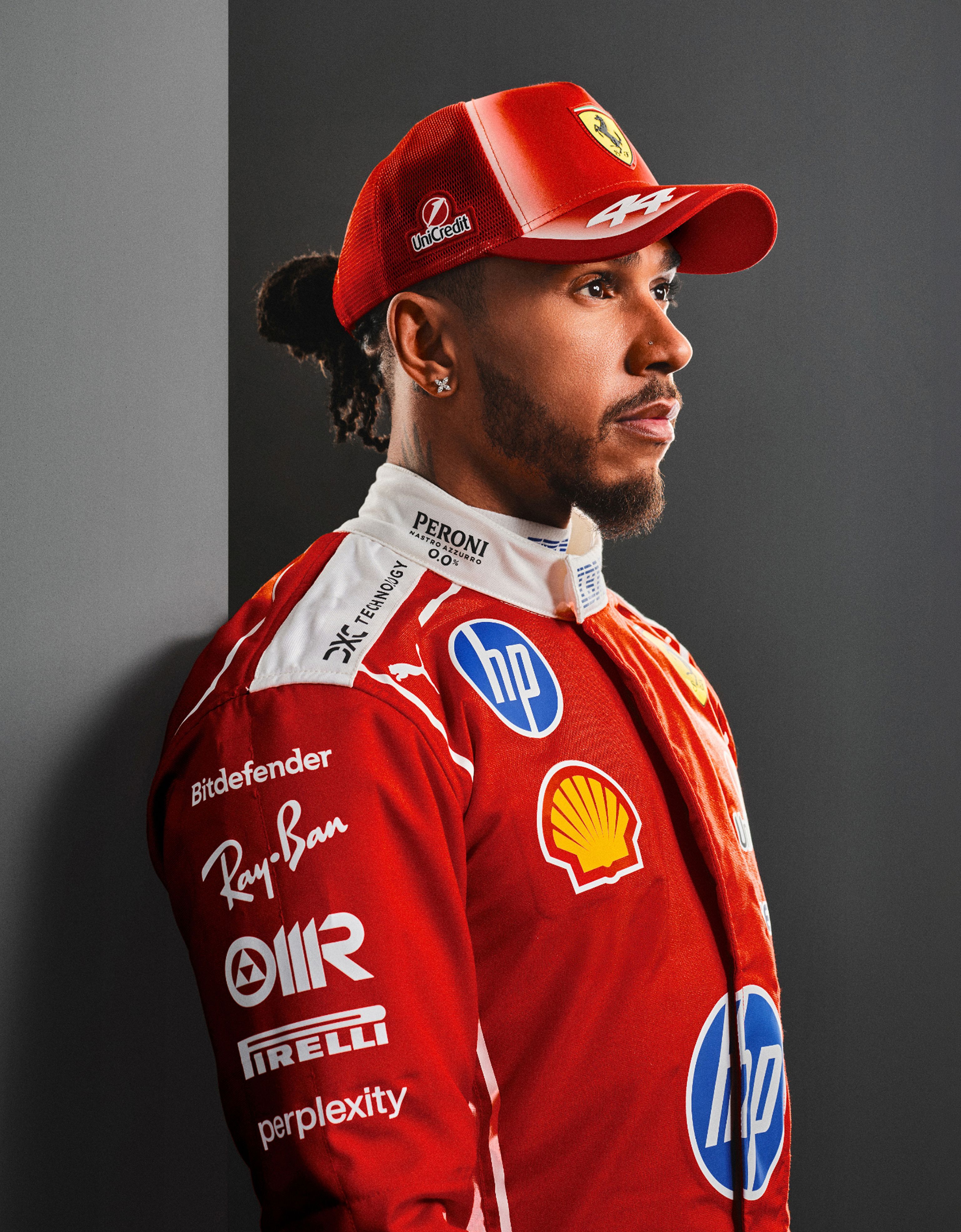 Hamilton Replica 2026 PumaTrucker Cap for Scuderia Ferrari HP Ferrari Hamilton Replica 2026 PumaTrucker Cap for Scuderia Ferrari HP Rosso LA0HHf