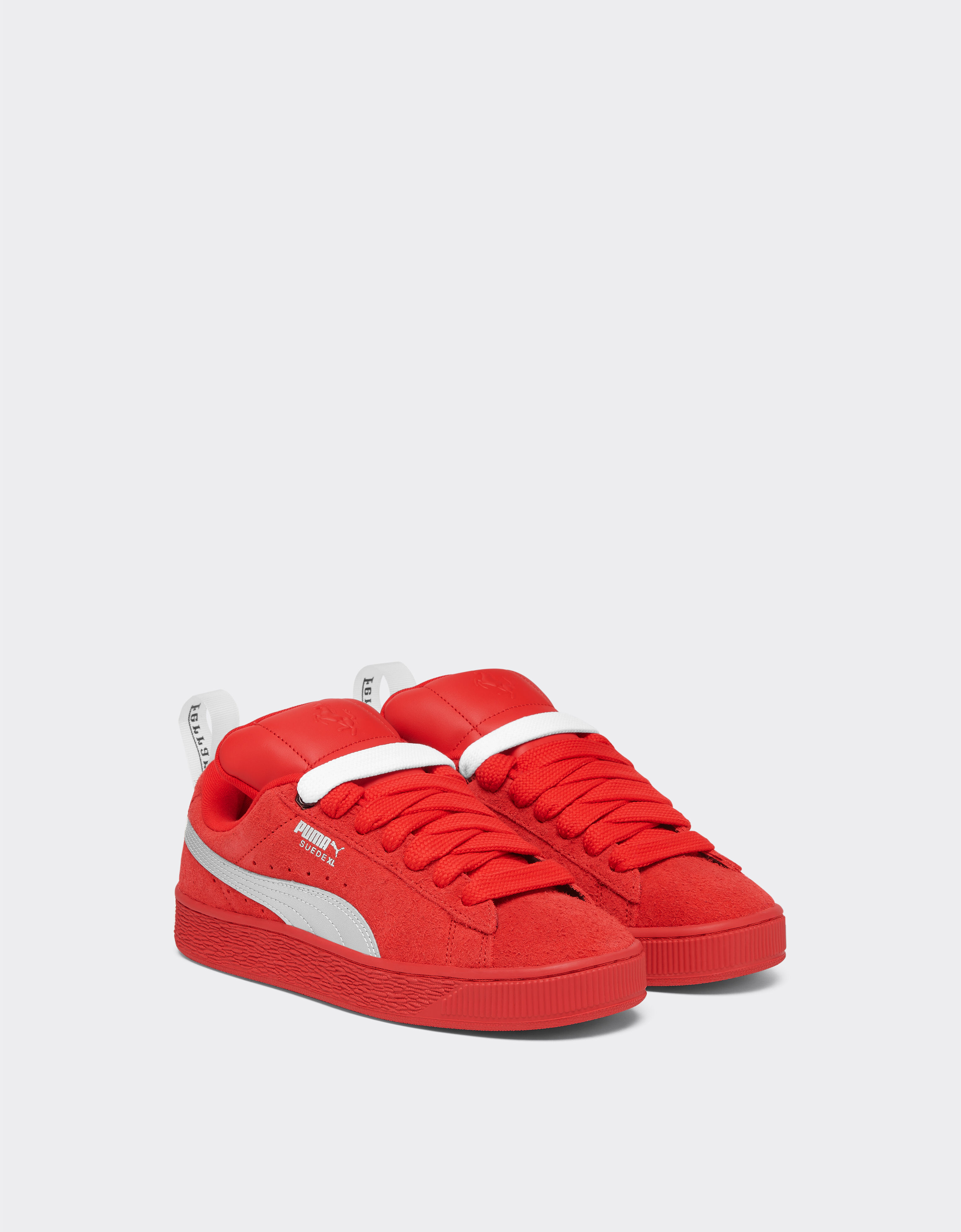 Ferrari 法拉利风格Suede XL运动鞋 by Puma 赛车红 F1464f