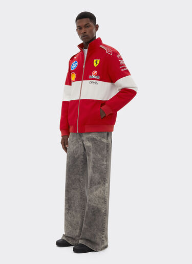 Ferrari Puma 与 Scuderia Ferrari HP 合作款2025车队夹克 红色 LA033f