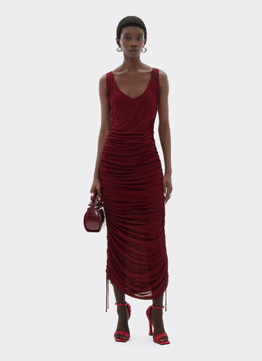 Viscose jersey dress Ferrari Viscose jersey dress Cherry 22526f