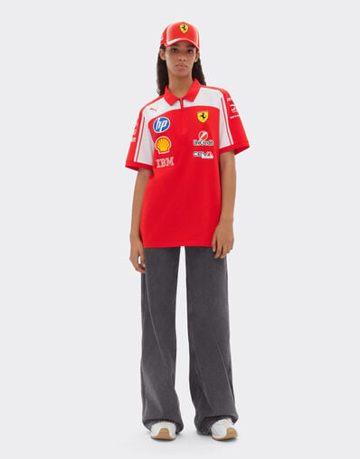Ferrari Replica 2026 Polo Shirt Puma for Scuderia Ferrari HP Rosso LA0HCf