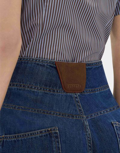 Ferrari Alcantara® 细节丹宁长裤 Blu Denim CDWTR0011DCO0014f