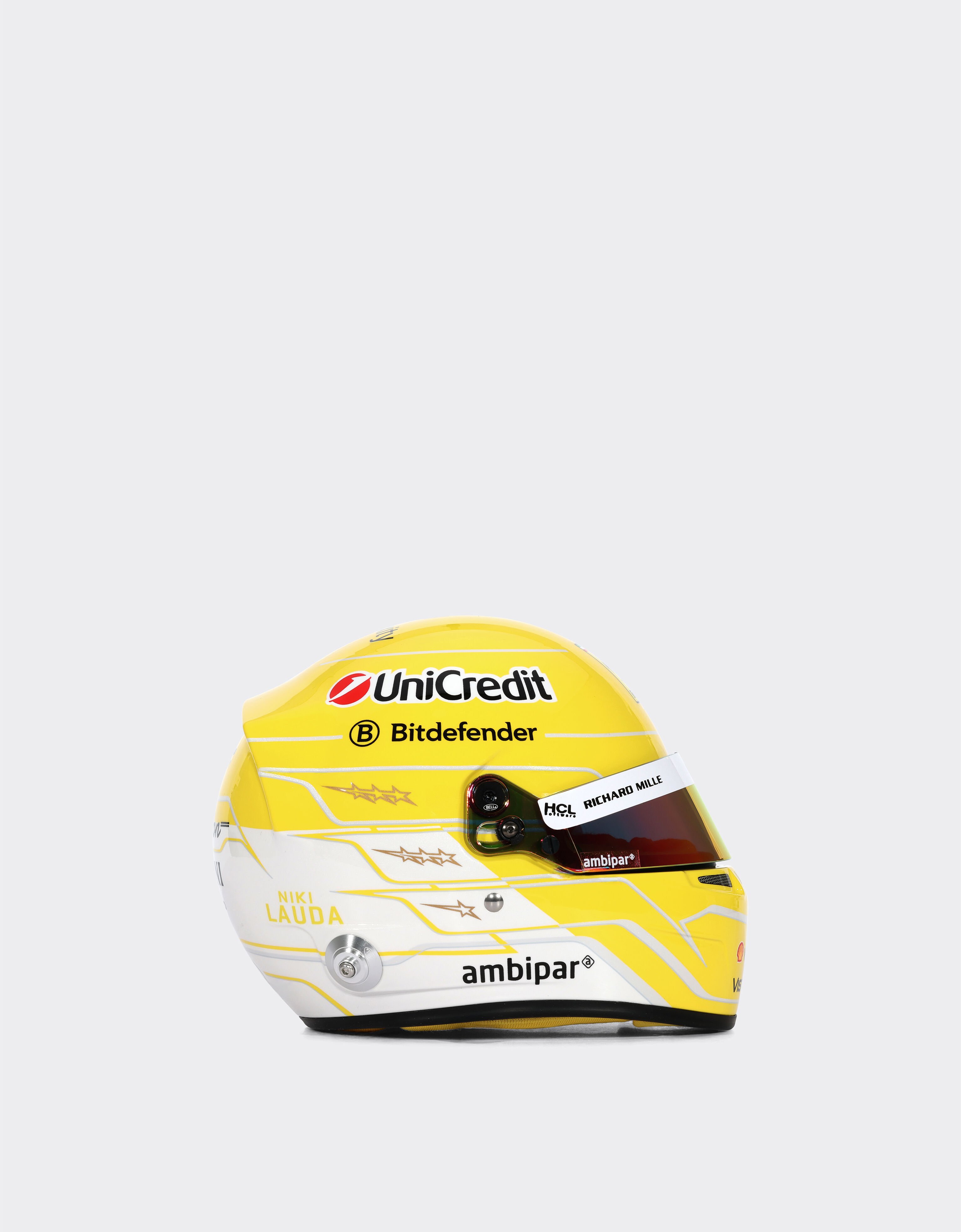 Ferrari 1:2比例汉密尔顿蒙扎迷你头盔 - 2025特别版 MULTICOLOUR LA07Qf