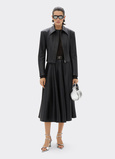 纳帕皮革机车夹克 Ferrari 纳帕皮革机车夹克 黑色 21644f