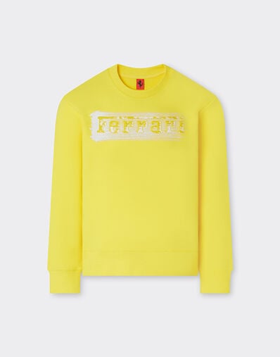 Ferrari 法拉利徽标轻质卫衣 Giallo Modena 黄色 22462fK