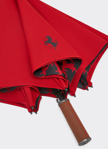 Ferrari Cavallino Pixel 图案雨伞 Rosso Corsa 红色 20382f