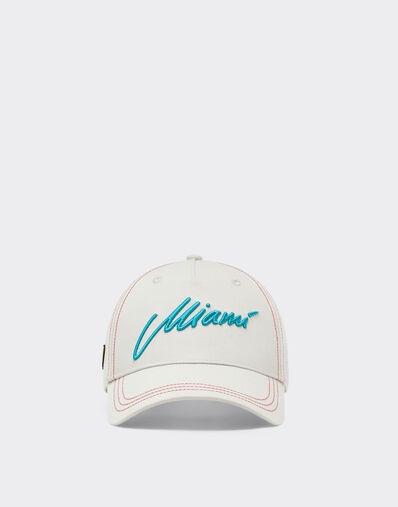 Ferrari Scuderia Ferrari Miami 2026 Baseball Cap Avorio SANCP0023HMM0029f