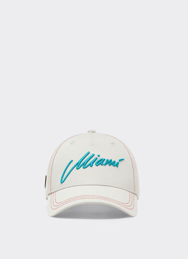 Ferrari Scuderia Ferrari Miami 2026 Baseball Cap Avorio SANCP0023HMM0029f
